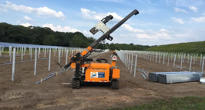 Mechanized installation and time-saving