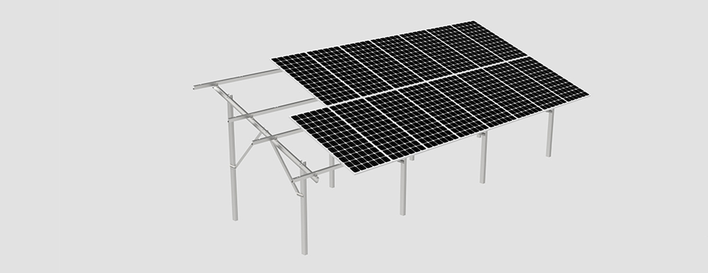 DP Pile Ground Solar Mounting System