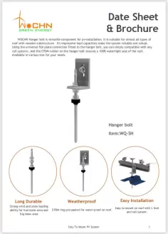 Folleto de pernos de suspensión WOCHN