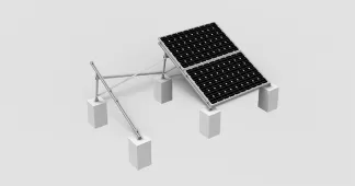 ATV Triangular Solar Mounting System