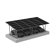 Montaje solar de cochera