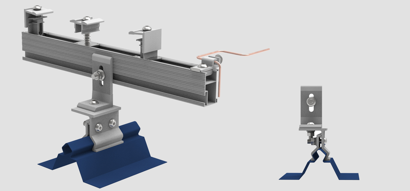 Standing Seam Clamp 05# Solar Mounting