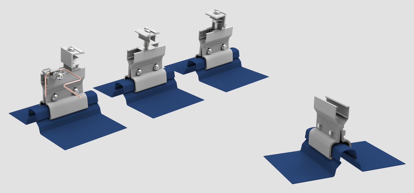 Standing Seam Clamp 02A# Solar Mounting